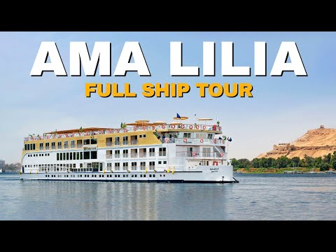 AMA Lilia | Full Ship Walkthrough Tour & Review 4K | AMA Waterways