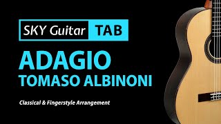 (Giazotto) Albinoni's Adagio - Tab & Lesson