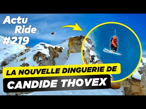 Candide Thovex ! Un policier en BMX ! Il passe entre 2 pylônes du Viaduc de Millau !