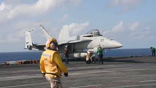 USS Nimitz (CVN 68) conducts Flight Operations