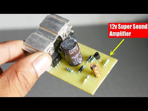 DIY Low Cost Super Clear sound Amplifier | super bass