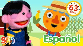 El Viejo MacDonald Y Más | ¡Canciones Infantiles Divertidas Para Cantar! | Super Simple Español