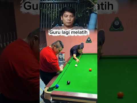 ternyata selama ini dia pura²😀 #masterbilliard