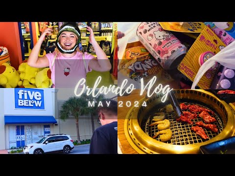 Orlando Vlog May 2024! | Islands of Adventure | Gyu Kaku BBQ | Five Below Shopping