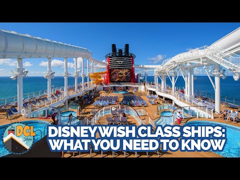 An overview of the Disney Wish, Disney Treasure & Disney Destiny Cruise Ships