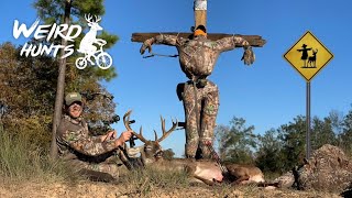 Bowhunting from Scarecrow! Weird Hunts Episode 4