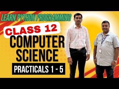 Class 12 Computer Science Practical Python Programming