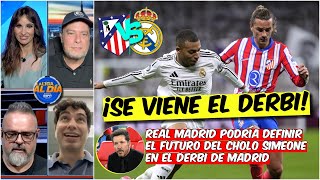SI REAL MADRID gana el DERBI vs ATLÉTICO, el CHOLO se OLVIDA de pelea por el TÍTULO | La Liga Al Día