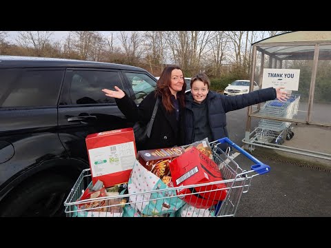 The Big Christmas Food Shop! Vlogmas Day 21