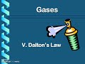 Gas Laws and Dalton's Law Concepts