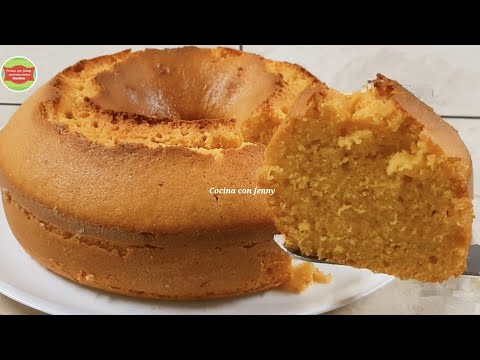 PAN DE ZANAHORIA - QUEQUE DE ZANAHORIA RECETA FÁCIL /Cocina con Jenny