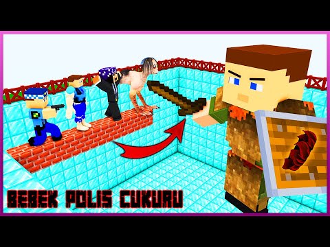 ÖLÜRSEN KEREM KOMİSER ÇUKURUNA DÜŞERSİN! 😱 - Minecraft Zengin Fakir Hayatı