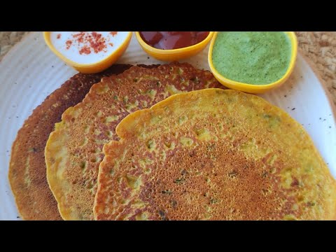 हरे प्याज़ हरे लहसुन से बने बेसन के चिल्ला रेसिपी | chilla kaise banaye | green onion garlic chilla