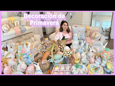 Decoración Primavera 2025 🐣💜 Decoracion para mi Cocina, Comedor, sala y cuartos.