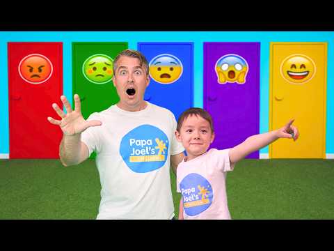 Papa Joel Learns Emoji Doors Adventure