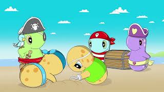 Playtime Buddies: Zippy the Seal & Learning About Marine Animals! | Simple English Cartoon