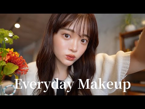 【毎日メイク】12kg増量&肌荒れ中。最近のことを話しながらメイクする🫨💄