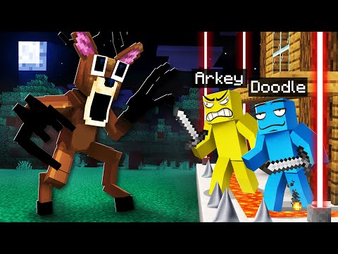 99 Nights vs The Safest Minecraft Base