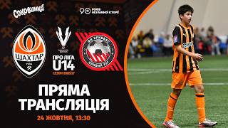 НЛМ U14. ПРО Ліга. Шахтар – ДЮСШ Кривбас. Пряма трансляція матчу (24.10.2026)