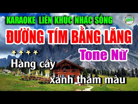 Karaoke Liên Khúc Nhạc Trữ Tình Tone Nữ Dễ Hát | Nhạc Xưa Bất Hủ | Hát Cả Ngày Không Biết Mệt