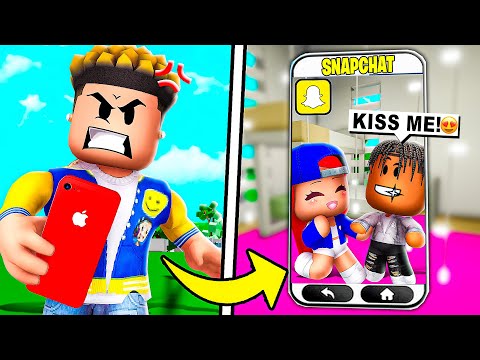I Caught BABY MYA With Her BOYFRIEND... I Was MAD! (Roblox