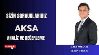 Sizin Sorduklarınız | AKSA Analiz ve Değerleme