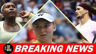 New Number 1 Rybakina ends Zheng’s run, sets up Gauff semi; Zverev rolls through