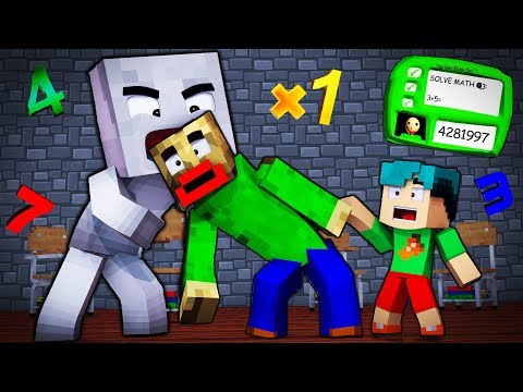 Minecraft - BALDI'S BASICS - EVIL SOCK EATS BALDI ALIVE!