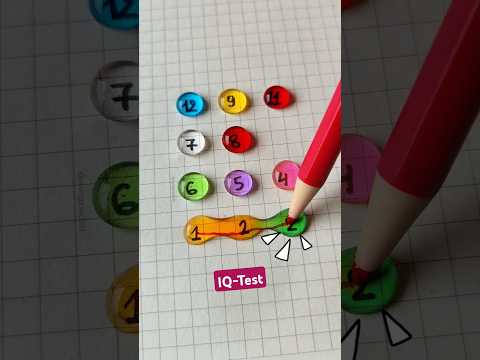 Vẽ một trò chơi đếm số từ 1 đến 10 #drawing #funny #quiz #shorts