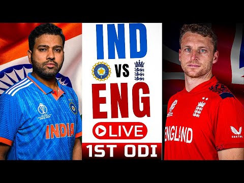 India vs England live, 1st ODI | IND vs ENG live | live cricket match today | Cricket live