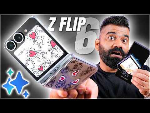 Samsung Galaxy Z Flip 6 Unboxing & First Look - Best Z Flip Ever @₹47,999*🔥🔥🔥