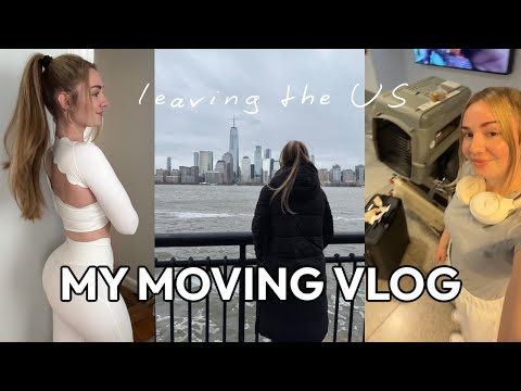 My moving vlog - from the US to EU (Denmark)