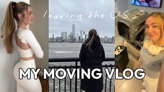 My moving vlog - from the US to EU (Denmark)