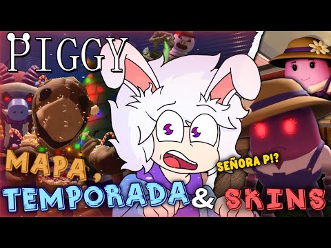 PIGGY : PARANORMAL PIGMAS COMPLETA!! Nuevo Mapa, Temporada Y SEÑORA P!? 🥔🌼|| Roblox Piggy