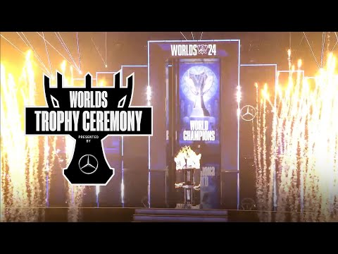 Trophy Ceremony Presented by Mercedes-Benz l 2024 월드 챔피언십