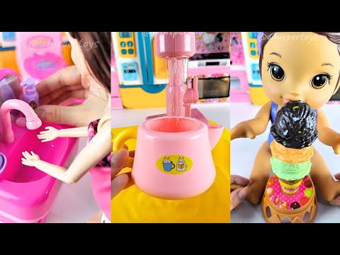 Compilation Satisfying with Unboxing & Review Miniature Kitchen Set part 57 #asmrtoys