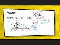 Geometric Mean in Right Triangles