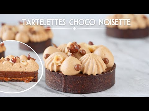 TARTELETTES CHOCO NOISETTE - La Recette de la Meilleure Tarte au Chocolat au goût de Nutella !