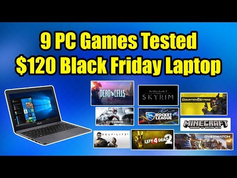 9 PC Games Tested $120 Black Friday Laptop - ASUS Vivo...