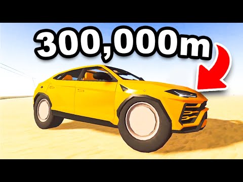 Can I DRIVE 300,000m With This NEW CAR In Roblox A Dusty Trip?