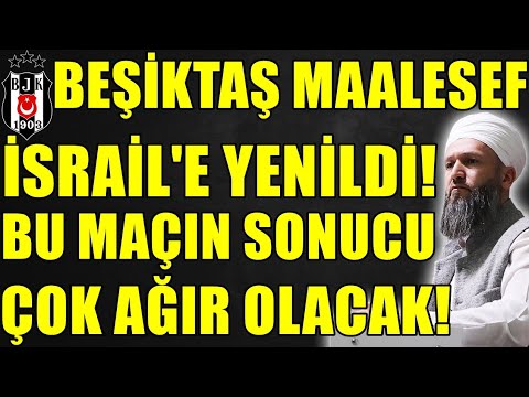 EĞER BEŞİKTAŞ MACCABİ TEL AVİV MAÇINI KAZANAMAZSA! MİLLİ MAÇ! Hüseyin ÇEVİK