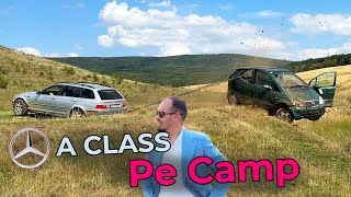 Cu Mercedes A CLASS pe Camp - Test Drive - Off Road