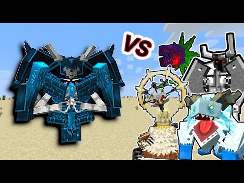 The Immortal Vs. Mowzie's Mobs | Minecraft Mob Battle