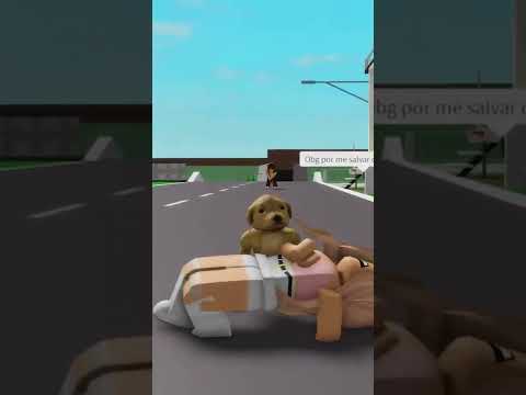 Virei um CACHORRO e Espionei um CASAL TÓXICO... Brookhaven RP Roblox #shorts