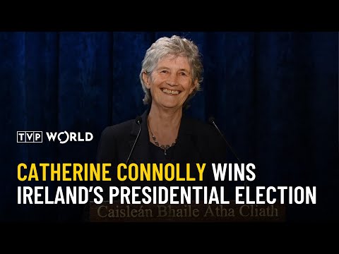 YouTube video thumbnail: Catherine Connolly Wins Ireland’s Presidential Election