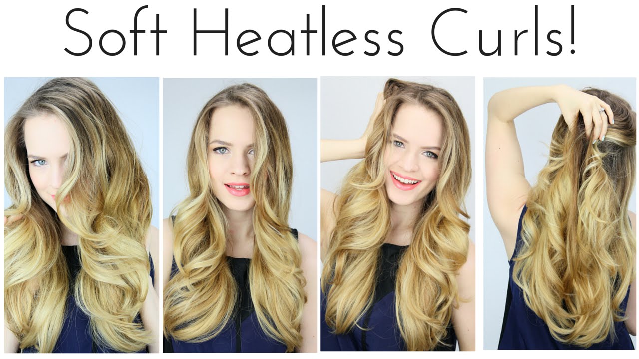 HEATLESS Soft Curls Inspired by the Grammys KMHaloCurls
