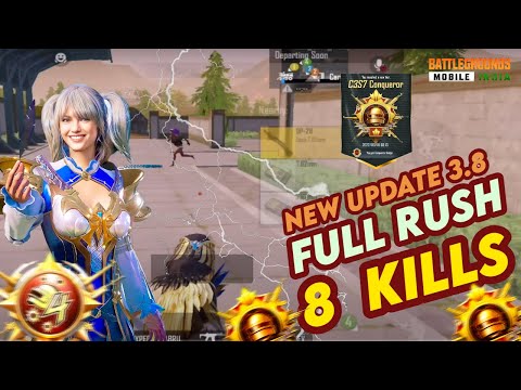 FULL RUSH MODE Activated 😈 | New Update PUBG Mobile Gameplay @BS7GamingYT