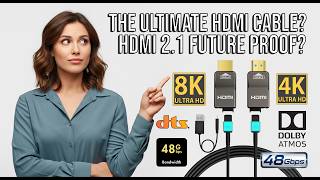 The Ultimate HDMI Cable: One Cable to Rule Them All – RUIPRO 8K Detachable Full Fiber Optic HDMI 2.1