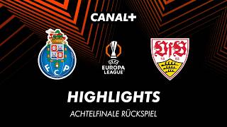 Highlights: Porto - Stuttgart (UEL - Achtelfinale Rückspiel)