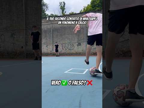 Vero o falso❓ #calcio #skills #football #soccer #tags #whatsapp #tricks #skills #player #proplayer